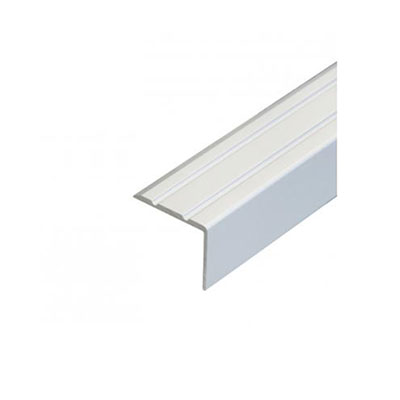 Aluminijumska lajsna stepenišna za keramičke pločice 2775 2,7m srebrno mat