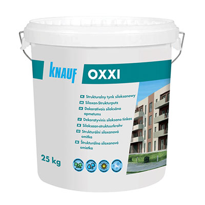 Fasadni akrilni malter Knauf OXXI S 1,5mm zaglađeni beli 25kg